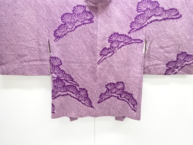 Japanese Kimono / Chirimen Kinsha Silk